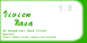 vivien masa business card